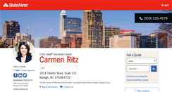Desktop Screenshot of carmenritz.com